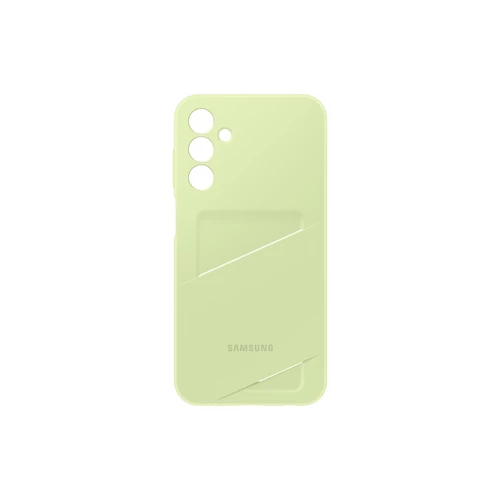 Samsung a15 card slot case, lime