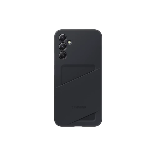 Samsung a34 card slot case, black