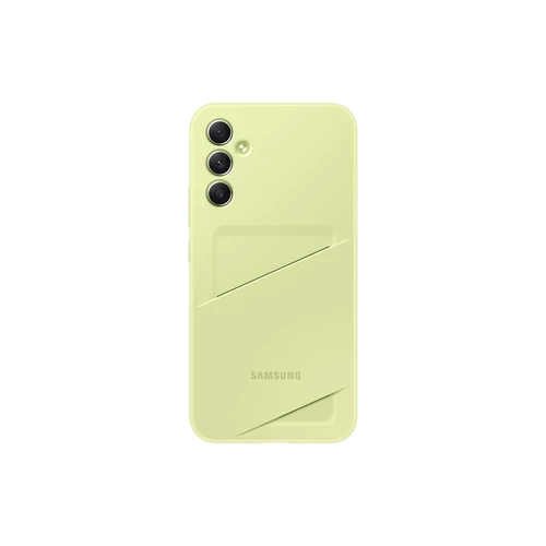 Samsung a34 card slot case, lime