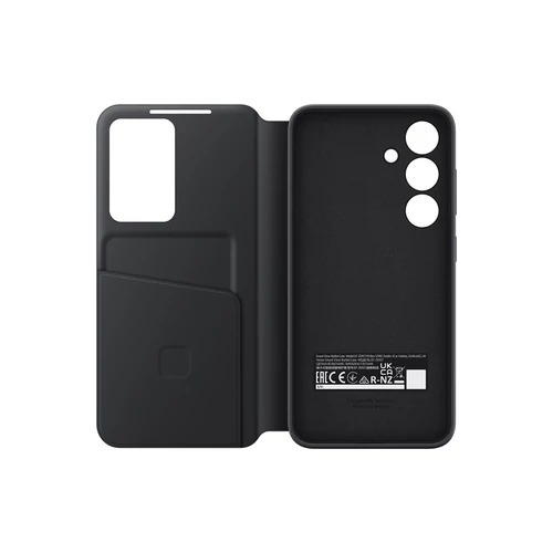 Samsung s24 smart view wallet case, black