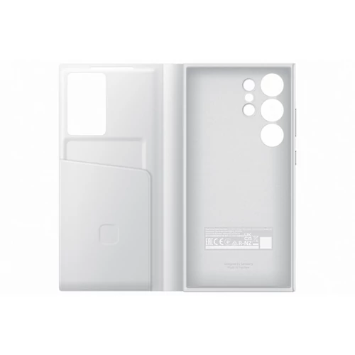 Samsung s24 ultra smart view wallet case, white