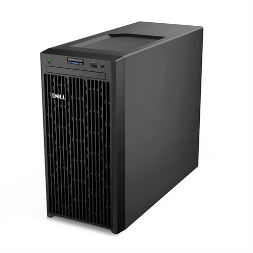 DELL ISG szerver - PE T150 torony (4x3.5"), 4C E-2314 2.8GHz, 1x16GB, 1x2TB 7.2k SATA; S150, iD9 Ba. Dell