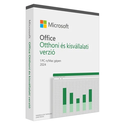 MICROSOFT Office Home and Business Otthoni és kisvállalati 2024 Hungarian EuroZone Medialess Microsoft