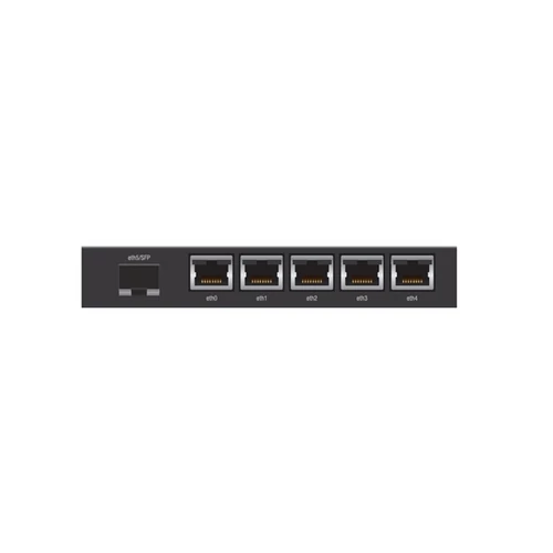 UBiQUiTi EdgeRouter 5x1000Mbps (passive POE) + 1x1000Mbps SFP, Asztali - ER-X-SFP Ubiquiti