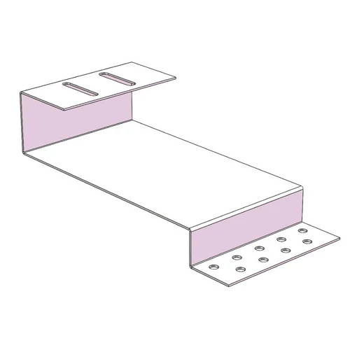 ENERACK Lemez kampó hódfarkú cseréphez 15cm széles 2mm vastag - Copygo