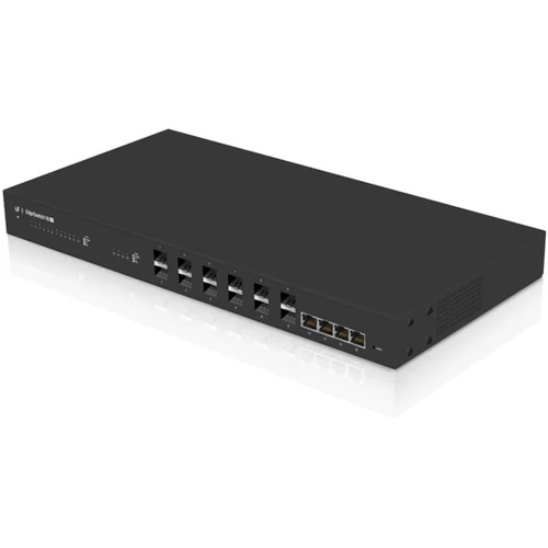 UBiQUiTi EdgeSwitch 12x10000Mbps SFP+ + 4x10000Mbbps, Menedzselhető, Rackes - ES-16-XG Ubiquiti