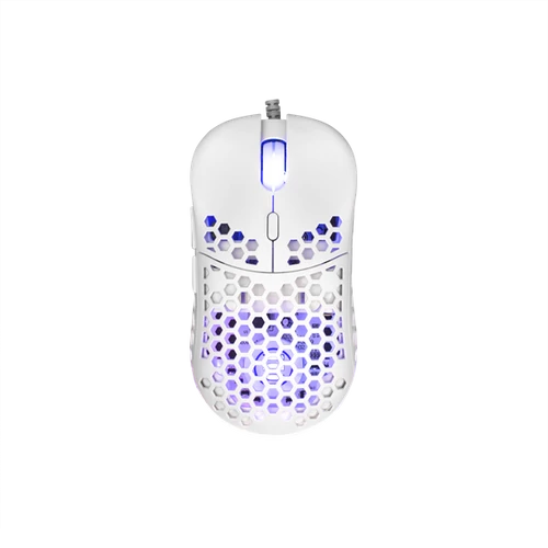 ESHARK NAGINATA-W gamer / esport egér, fehér eShark