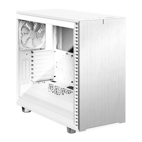 FRACTAL DESIGN Ház Midi ATX Define 7 TG Clear Tint Tápegység nélkül, Fehér Üvegfalú FRACTAL DESIGN