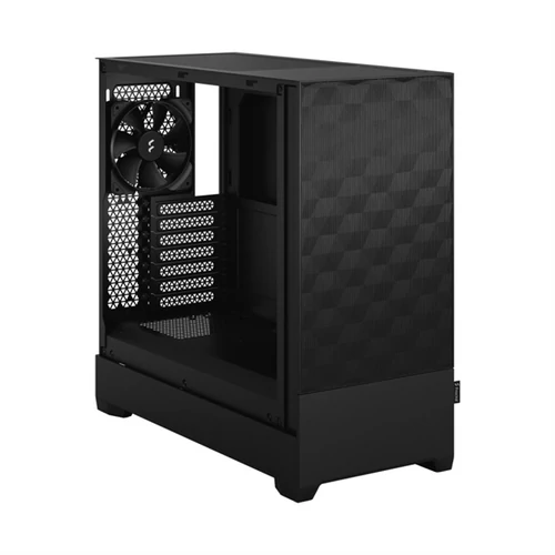 FRACTAL DESIGN Ház Midi ATX Pop Air Tápegység nélkül, Fekete Üvegfalú FRACTAL DESIGN