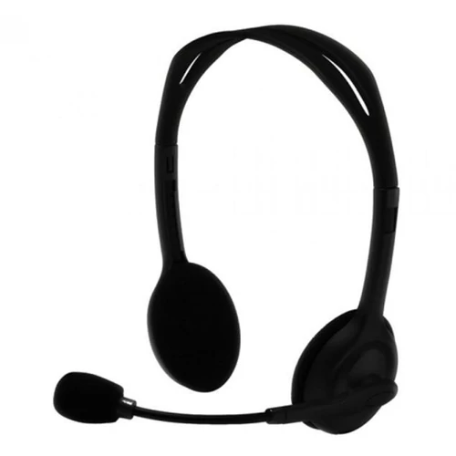 SILVERLINE Fejhallgató HS-11V 3.5mm Jack, Mikrofon Silverline