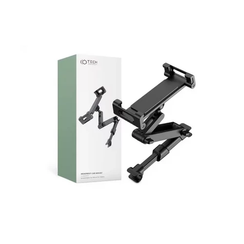 TECH-PROTECT UNIVERZÁLIS FEJTÁMLÁRA SZERELHETŐ TELEFON / TABLET AUTÓS TARTÓ - HEADREST CAR MOUNT - FEKETE TECH-PROTECT