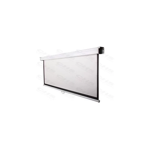 FUNSCREEN 110" (1:1) manuális fali vetítővászon (Méret: 203x203 cm, Látható méret: 197x197 cm) Funscreen