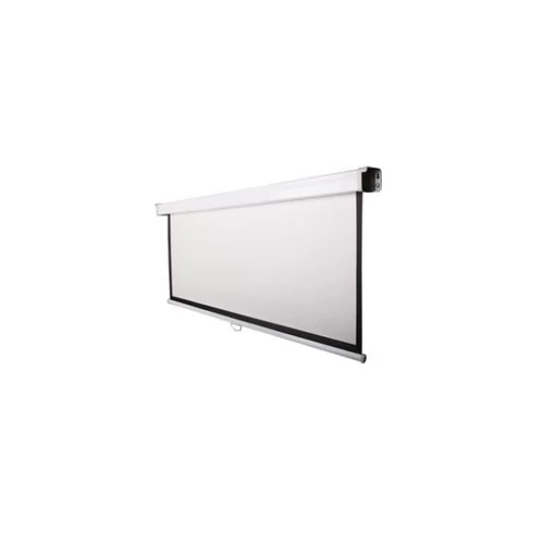 FUNSCREEN 89" (16:9) manuális fali vetítővászon (Méret: 152x200 cm, Látható méret: 111x197 cm) Funscreen