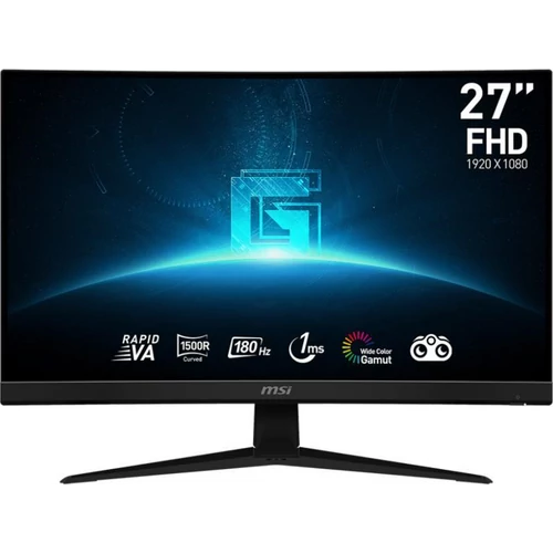 MSI G27C4 E3 ívelt FHD Gaming monitor