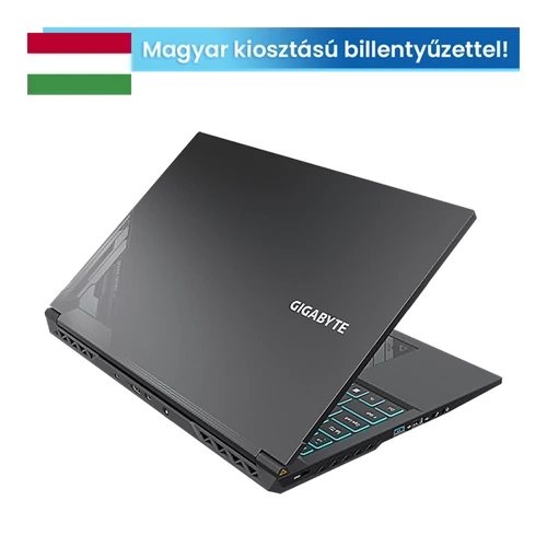 GIGABYTE G7 KF 17.3" FHD (IPS / 144Hz), Intel Core i5-12500H (12C / 4.5Ghz), 16GB, 512GB SSD, RTX 4060, Magyar billentyű Gigabyte