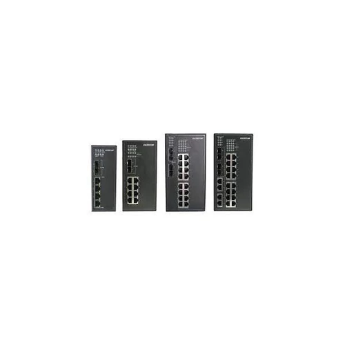RAISECOM L2 DIN sínes menedzselhető ipari switch, 2xSFP + 4xGE RJ45, ( + AC TÁP!) RAISECOM