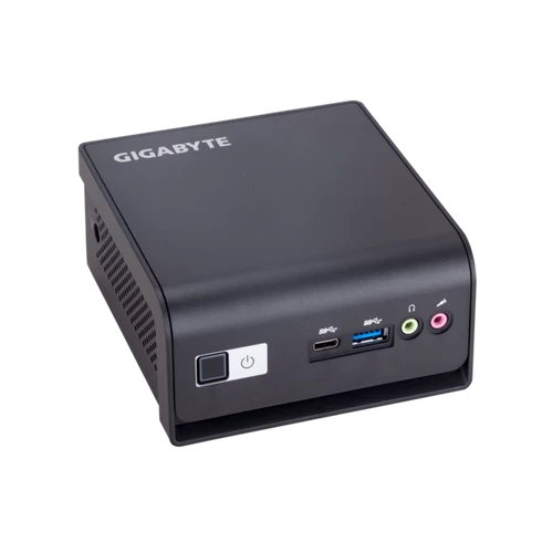 GIGABYTE PC BRIX, Intel Celeron N4500 2.8 GHz, HDMI, MiniDisplayport, LAN, WIFI, Bluetooth, 2,5" HDD hely, USB 3.0