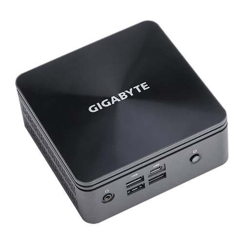 GIGABYTE PC BRIX, Intel Core i3 10110U 4.1GHz, 2xHDMI, LAN, WIFI, BT, COM, 2,5" HDD hely, 6xUSB 3.2