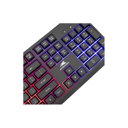BARACUDA W029917 STARFISH-B, GK-002114B fekete gamer billentyűzet, angol Baracuda