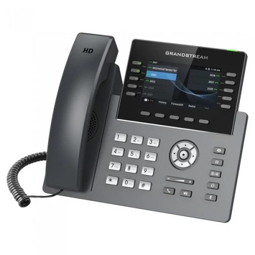 GRANDSTREAM IP Telefon 10 vonalas Carrier-Grade, HD színes LCD kijelző, Wifi-s, GRP2615 Grandstream