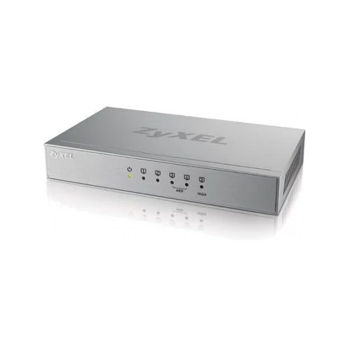 ZYXEL Switch 5x1000Mbps, Fémházas Asztali, GS-105BV3-EU0101F