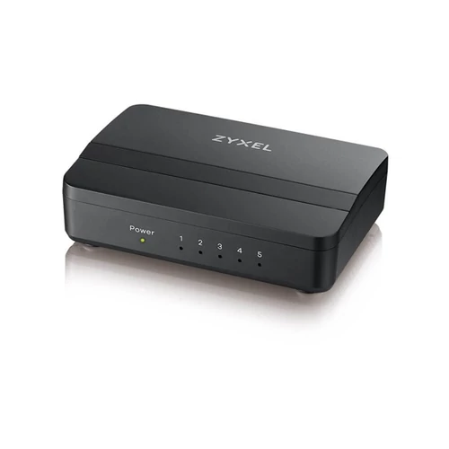 ZYXEL Switch 5x1000Mbps, Műanyagházas Asztali, GS-105SV2-EU0101F