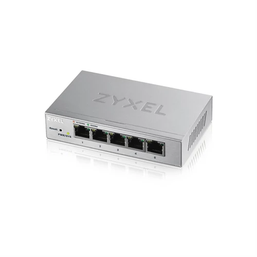 ZYXEL Switch 5x1000Mbps Fémházas Asztali, Web menedzselés, GS1200-5V3-EU0101F Zyxel