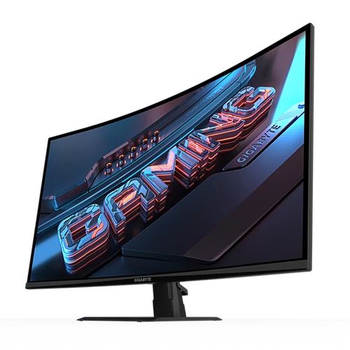 GIGABYTE Ívelt VA LED Monitor 31.5" GS32QC 2560x1440 2xHDMI / Displayport Gigabyte