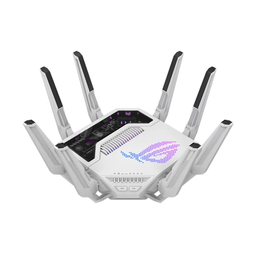 ASUS Wireless Router Tri Band BE19000 2xWAN(1x10Gbps,1x2.5Gbps) + 5xLAN(1x10Gbps,3x2.5Gbps,1x1Gbps) +2xUSB, GT-BE19000AI ASUS PER