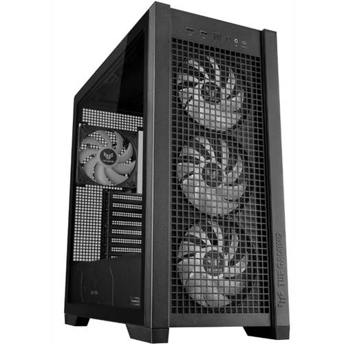 ASUS Ház TUF Gaming GT302, 650W (PRIME-650B-BLACK), Fekete, Üvegfalú ASUS PER