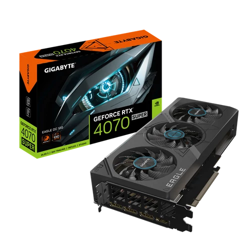 GIGABYTE Videokártya PCI-Ex16x nVIDIA RTX 4070 SUPER 12GB DDR6X OC Gigabyte