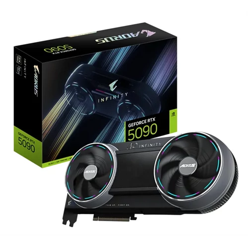 GIGABYTE Videokártya PCI-Ex16x nVIDIA RTX 5090 32GB DDR7 OC INFINITY Gigabyte