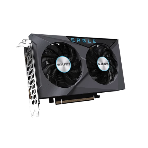 GIGABYTE Videokártya PCI-Ex16x AMD RX 6400 4GB DDR6 OC