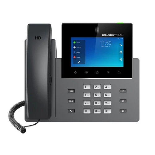 GRANDSTREAM IP Multimédiás Telefon Android rendszer, HD színes LCD Érintőképernyős POE, GXV3350 Grandstream
