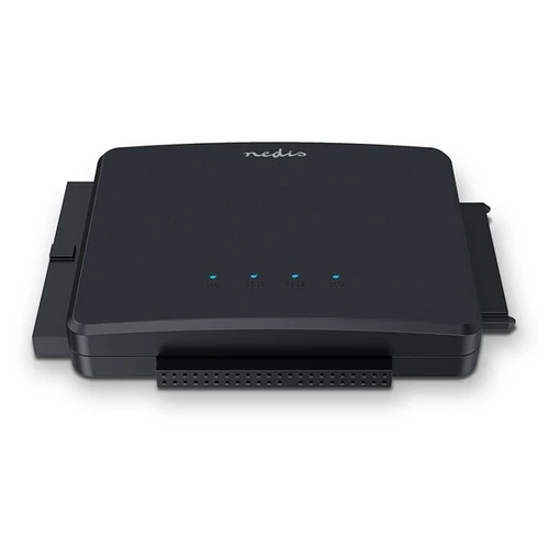 Nedis HDADIS110BK HDD / SSD dokkoló, USB 3.2 Gen1, 2,5 / 3,5", IDE + SATA NEDIS