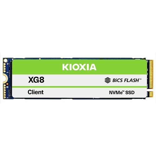 Supermicro szerver SSD Kioxia XG8 1.02TB NVMe M.2 22x80mm <1DWPD, HF, RoHS