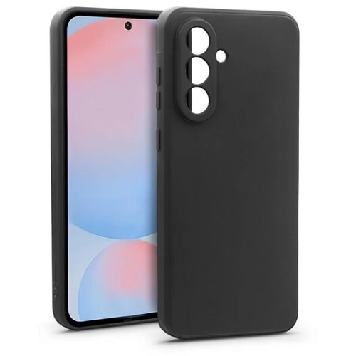 Haffner Matt szilikon tok - Samsung SM-A566 Galaxy A56 5G - fekete HAFFNER