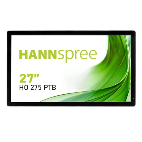 HANNspree 27" érintőképernyős monitor, FHD IP65 7H HDMI DP VGA