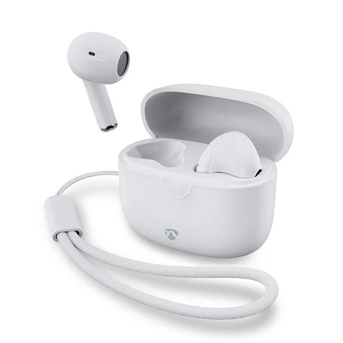 Nedis HPBT2400WT bluetooth fülhallgató (headset), érintésvezérlés, töltőtok, vezeték nélküli töltőtok, mikrofon NEDIS