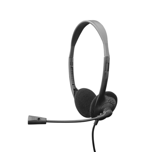 SBOX HS-707 Fejhallgató, HEADSET + MICROPHONE, Fekete SBOX