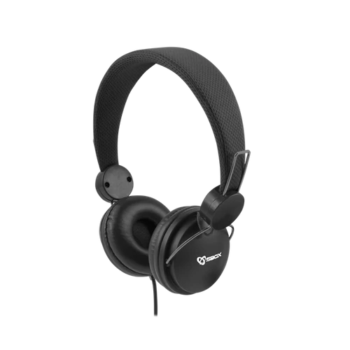 SBOX Fejhallgató, HEADSET, Black SBOX