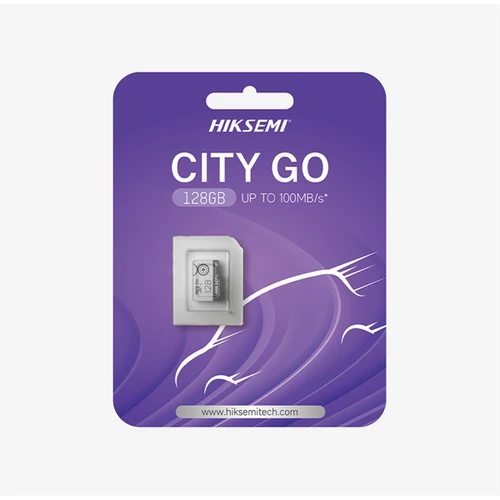 HIKSEMI Memóriakártya MicroSDXC 128GB City Go CL10 100R / 85W UHS-I V30 (HIKVISION) HIKVISION PCC