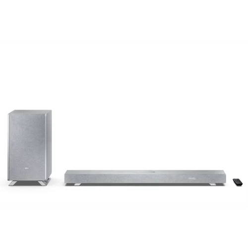 SHARP Q HT-SBW53121(SL) 3.1.2 Dolby Atmos / DTS:X Vezeték nélküli hangprojektor mélynyomóval, Ezüst Sharp