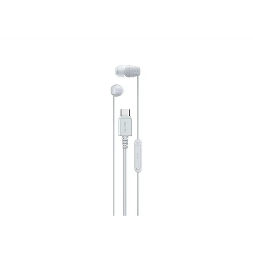 SONY IEREX15CW.CE7 USB-C Vezetékes mikrofonos Fülhallgató,Fehér Sony
