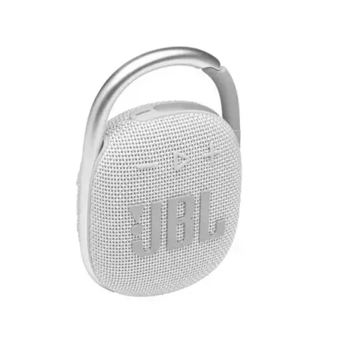 JBL CLIP 4 JBLCLIP4WHT, Ultra-portable Waterproof Speaker - bluetooth hangszóró, vízhatlan, fehér