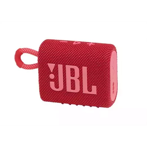 JBL GO 3 JBLGO3RED, Portable Waterproof Speaker - bluetooth hangszóró, vízhatlan, piros