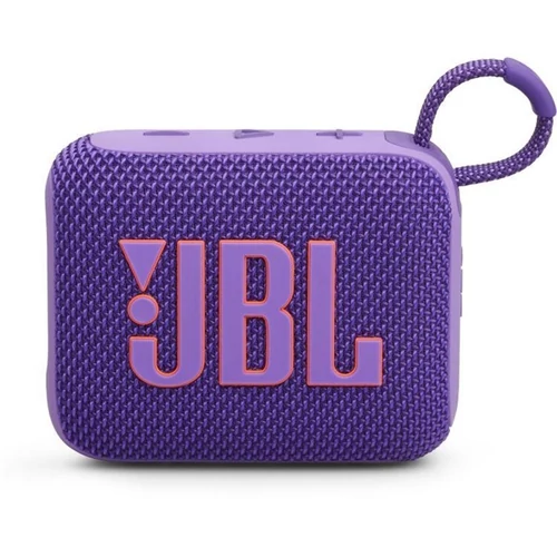 JBL Go 4 hordozható, vízálló, bluetooth hangszóró, vízálló, porálló, IP67, 7 óra üzemidő, lila JBL