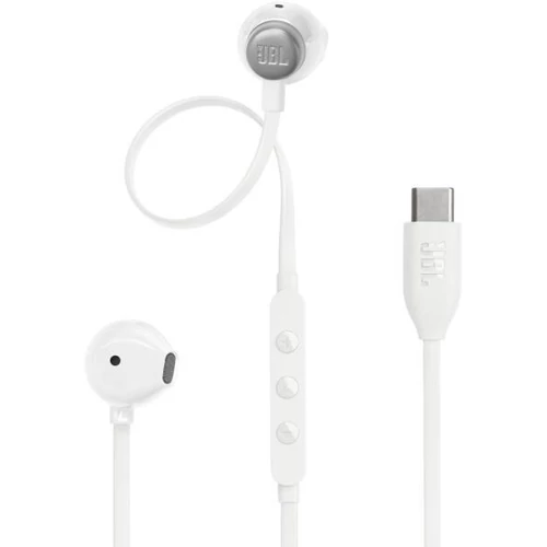 JBL Tune 305 (USB-C Vezetékes fülhallgató), Fehér JBL