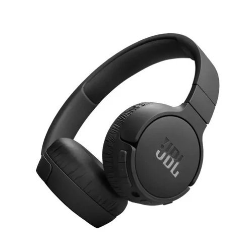 JBL Tune 670NC (Vezeték nélküli, zajszűrős fejhallgató), fekete JBL