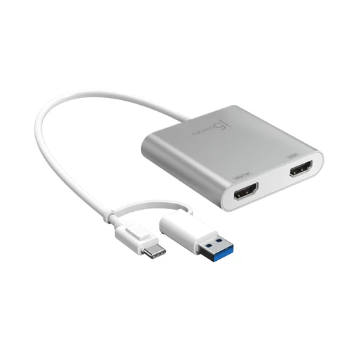 USB-C TO DUAL HDMI MULTI-MONITOR ADAPTER